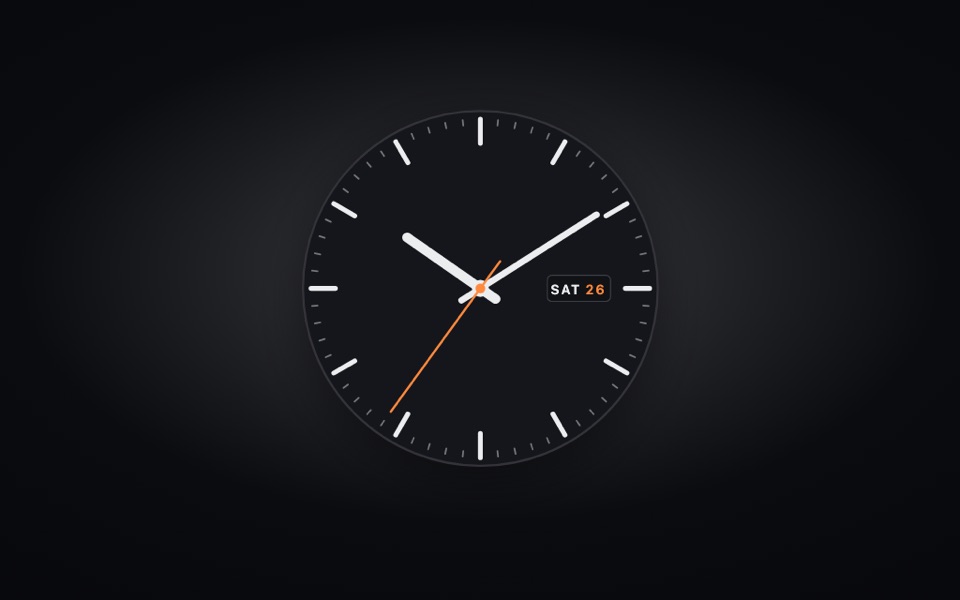 Clock · Analog