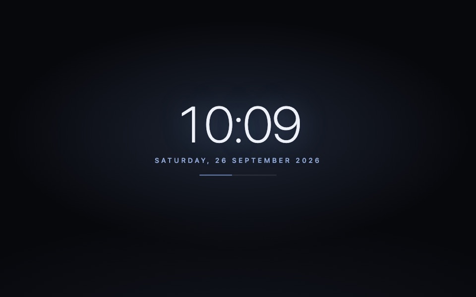 Clock · Minimal