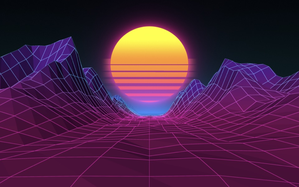 Synthwave Sunset